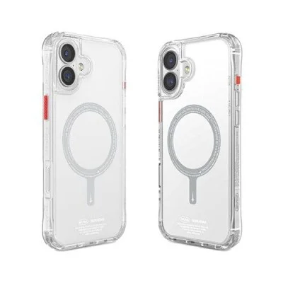 Cover Iphone 16 Plus Saido Magsafe Case Skinarma - Clear